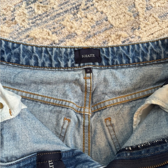 Khaite “Danielle” Jeans | Size 28 | 100% Cotton | Raw/Cut Hem | $620 Retail - Picture 4 of 8